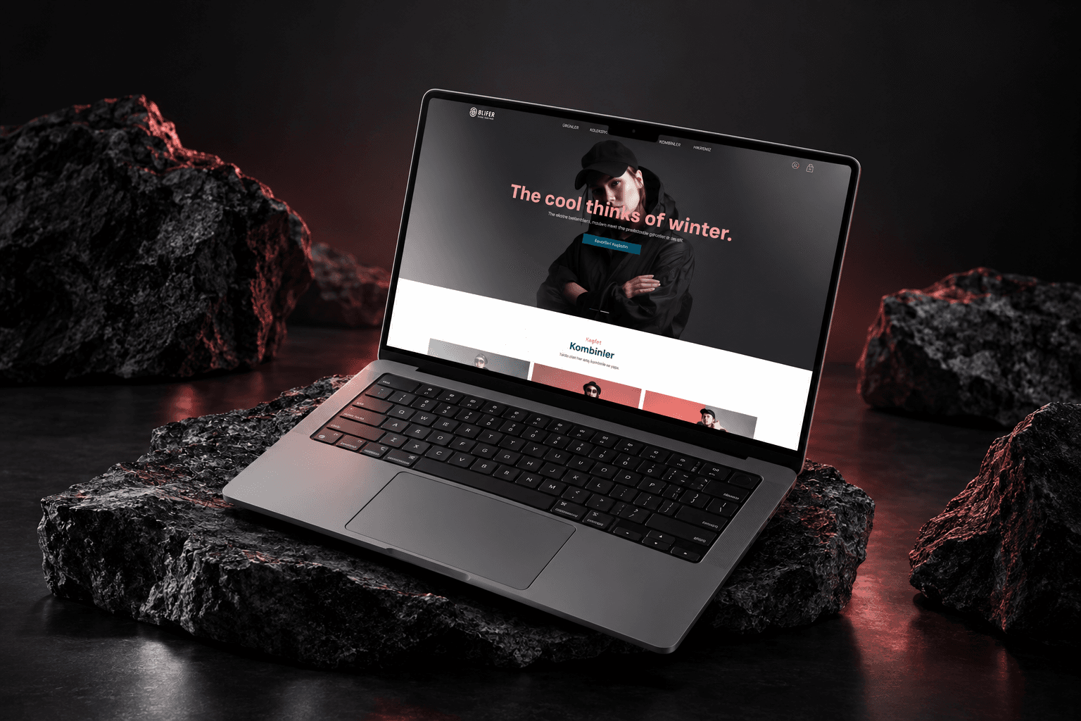 Blifer e-ticaret tasarımı